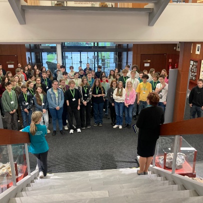 uvítání v Geol.pavilonu uvítání v Geol.pavilonu